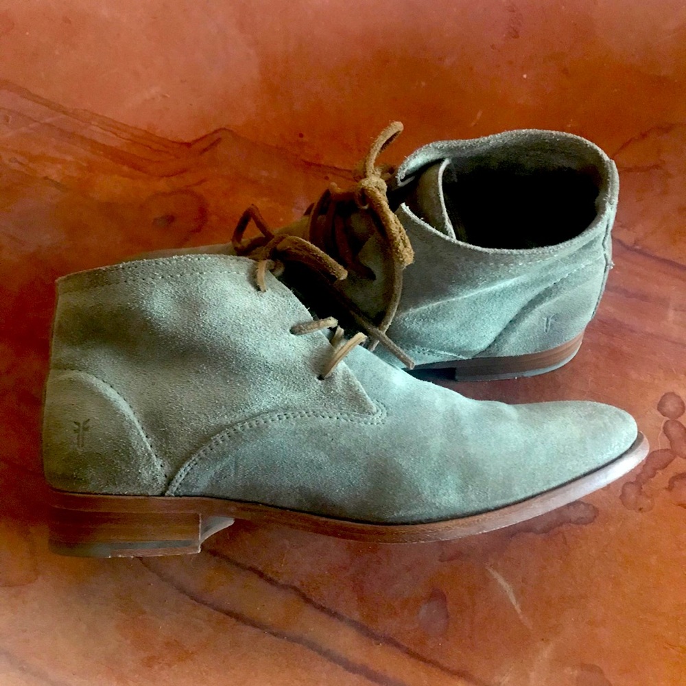 Vintage Frye Buttery Soft Suede Carly Chukka Boot